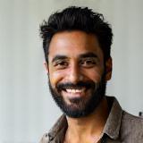 Headshot of artist Siddharth Rao.
